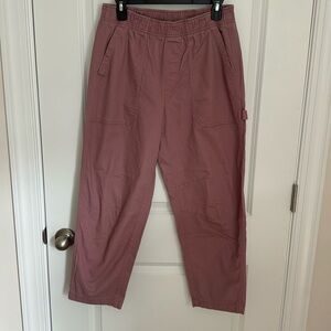 Pink cargo pants